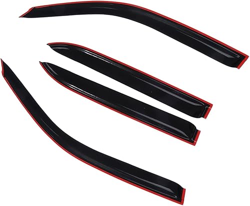 Miniatura 2 de Aintier Ventvisor - Deflector de ventana lateral para ventvisor, juego de protectores de lluvia para Toyota 1996-2002 para 4RUNNER