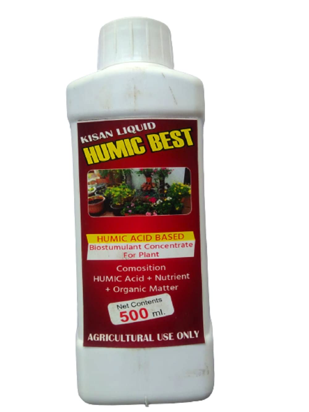 Organic kisan liquid Humic Acid Concentrate for Plants (500ml) | Fertilizer for All indoor and outdoor Plants|Plant Growth Enhancer | Improve Plant Root System (B0BRBCTCZD) Amazon Price History, Amazon Price Tracker