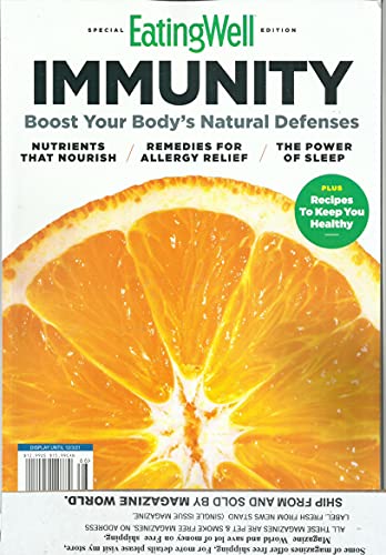 Eating Well Magazine, Immunity, Boost your Body's Natural Defences * Special Edition, 2021 * Display...