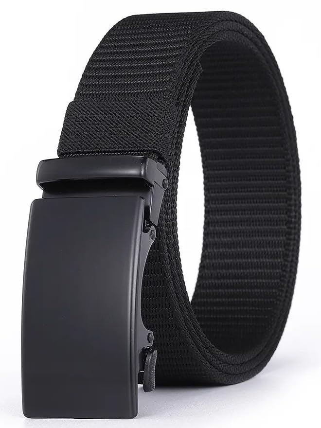 Nylon Fabric Belt for Men | Formal/Casual | Can be fits on upto 40 inches Waist size.