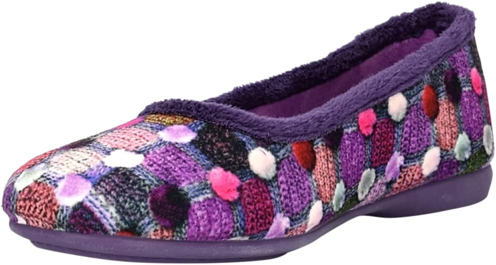 Sleepers Womens/Ladies Samira Ballerina Slippers (8) (Blue)
