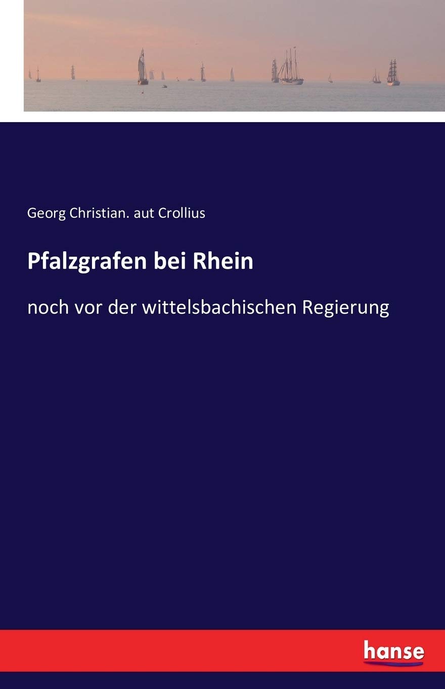 Pfalzgrafen bei Rhein: noch vor der wittelsbachischen Regierung