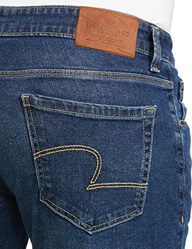 Image of Spykar Men's Slim Fit Low Rise Casual Jeans