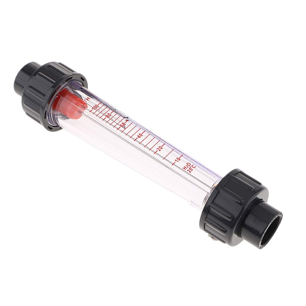 Débitmètre Liquide Rotamètre à Tube Plastique Type 10-100L / H Débitmètre Eau Liquide