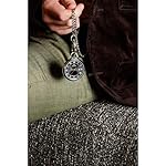 Bulova Classic Pocket Watch 3-Hand Date Quartz Stainless Steel, Black Dial with Detachable Chain Style: 96B308 - Image 4