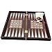 Star Turkish Classic Backgammon Board Game - 19 inches, Magnetic Closing Mechanism, Folding Board, Strategic Game, Family and Friend Fun, Portable Travel Set, Solid Wood Case, Scratch Resistance