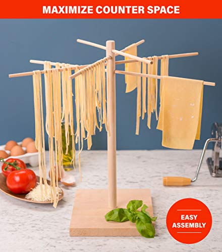 Bellemain Large Wood Pasta Drying Rack #TOP1