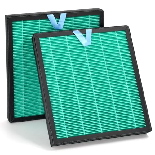HSIAMEN Vital 100S Filtro di ricambio per assorbitore di tossine compatibile con purificatore d'aria LEVOIT Vital 100S, rispetto al componente # Vital 100S-RF-TX, carbone attivo ad alta efficienza 3