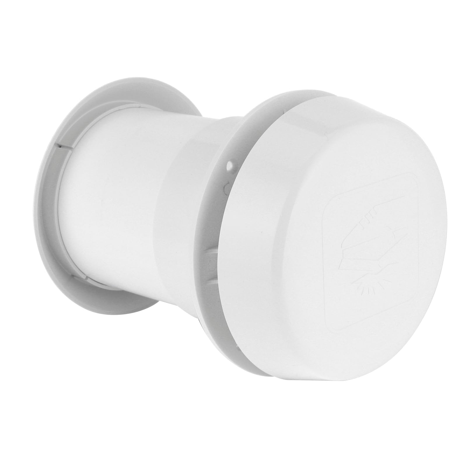 Jiawu Extractor de Aire, 12 V 200 CFM Fuerte Viento Silencioso Funcionamiento RV Ventilador, Ventilador Silencioso con Filtro a Prueba de Polvo a Prueba de Insectos para RV Barco Hogar Baño Cocina