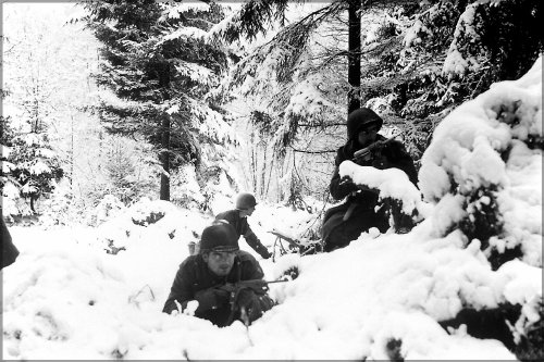 24x36 Gallery Poster Battle of the Bulge 290th Regiment