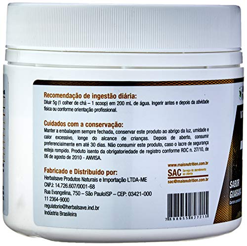 Mais Nutrition BCAA Pó 8:1:1 Sabor Guarana 200g