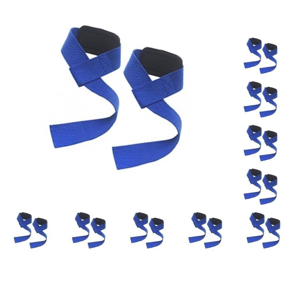 2 pezzi cinghie di sollevamento pesi accessori adulti grip bande di supporto universale fitness cinghia da mano accessorio protettivo nero