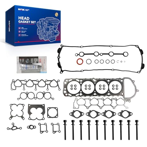 Image of KAX HS26157PT-1 Head Gasket Kit /Set Fit for 1998 1999 2000 2003 2004 Nissan Frontier 2.4L, 2001 2002 2003 2004 Nissan Xterra 2.4L
