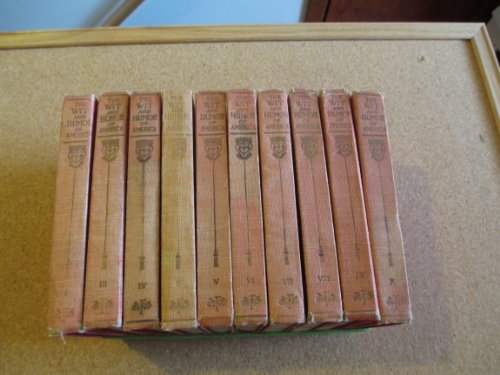 The Wit and Humor of America (10 Volume Set) B000EB751C Book Cover