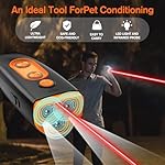 【2025 Upgraded Version】Dog Bark Deterrent Devices,Rechargeable Anti Barking Device for Dogs,With 3X Sonic Emitters Long Range Barkguard ,Alternative to Painful Dog Training Collars and BarkCollars - Image 3