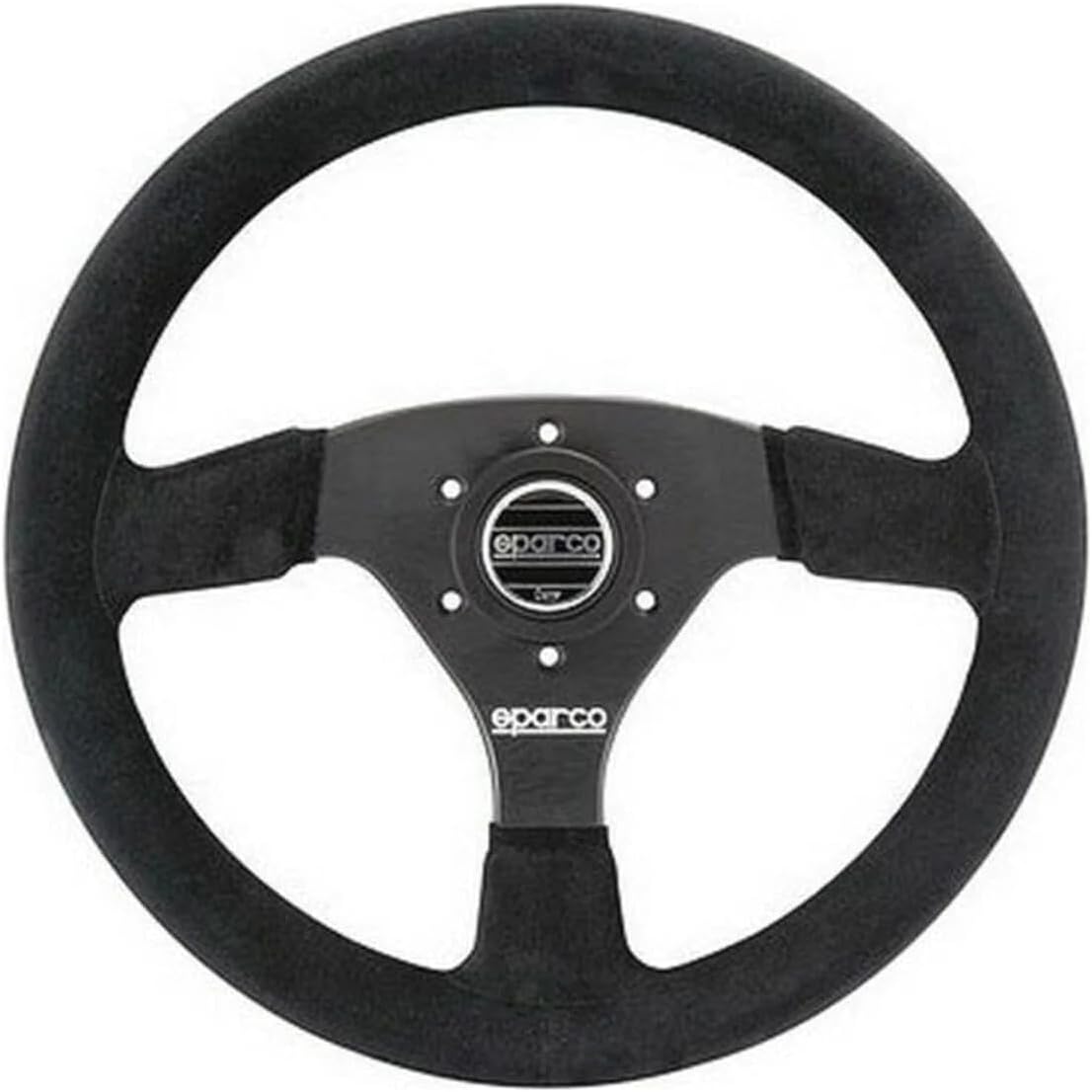 Sparco 015R323PSNR Suede Steering Wheel , Black