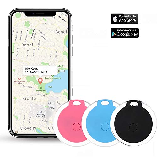 Key Finder Locator, Gayrrnel Mini Portable Bluetooth Key Finder Smart Tracker Device