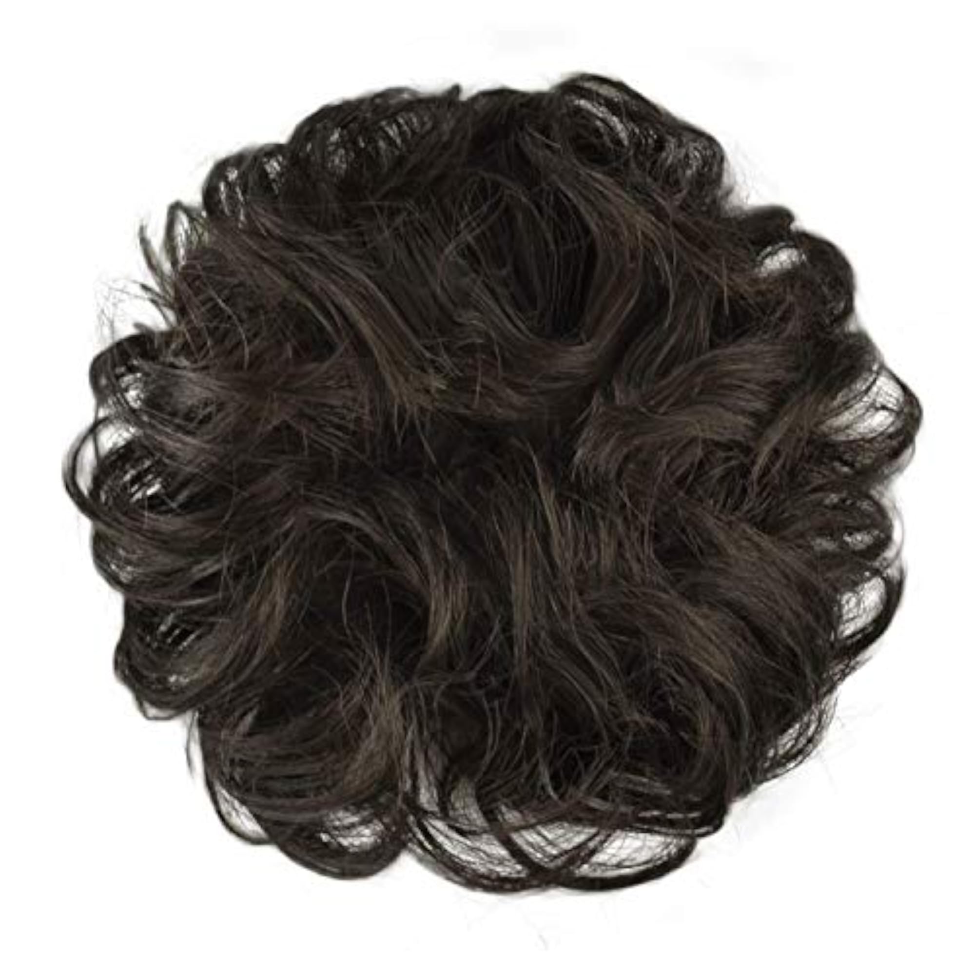 Messy Bun Hair Piece with Elastic Rubber Band for Women