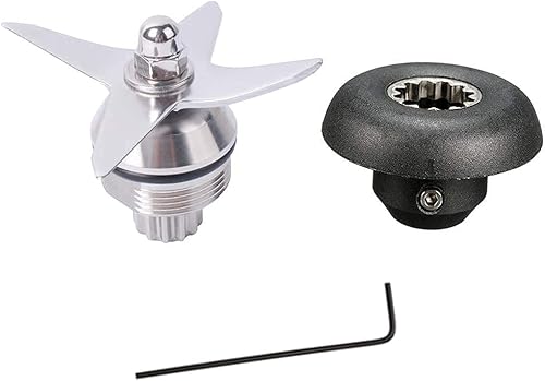 Conjunto de cuchilla con kit de zócalo de accionamiento Piezas de repuesto para Vita-Mix 1151 1152 Wet Blade Fit 5200