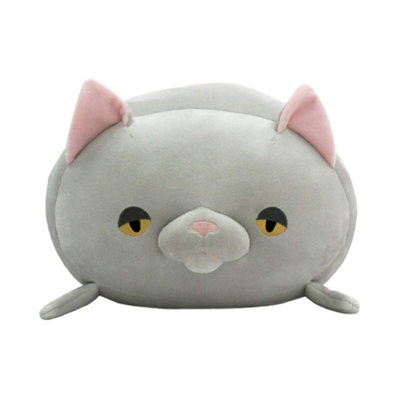 Amazon.co.jp: シナダグローバル もちねこ cat loaf グレー : ホーム