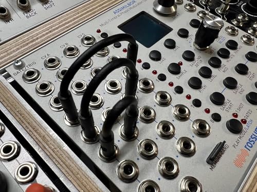 Câbles de raccordement modulaires mPatch Mini Eurorack Luigi's gris patch 90cm