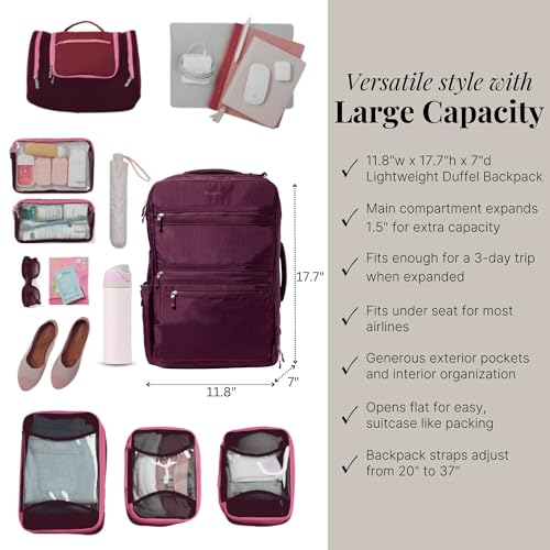 Image of Baggallini Modern Convertible Travel Backpack