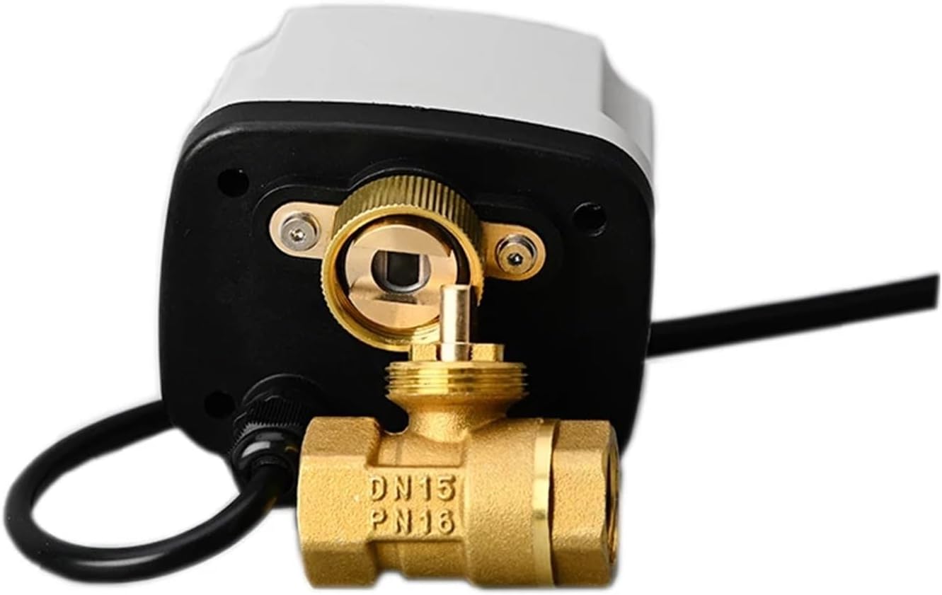 1/2" 3/4" 1" 2" Electric Ball Valve 3-wire 2-way Control Brass Waterpoof(1/2",12VDC)