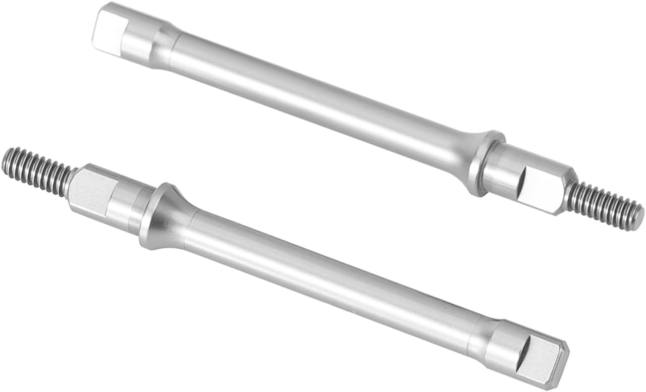 INJORA Stainless Steel U-Joint Axle Shafts for 1/30 Axial SCX30
