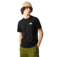 THE NORTH FACE NF0A87NGJK3 M S/S Simple Dome Tee T-Shirt Uomo TNF Black Taglia S