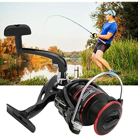 Carrete de Pesca de Metal Ajustable a la Derecha o Izquierda Cover