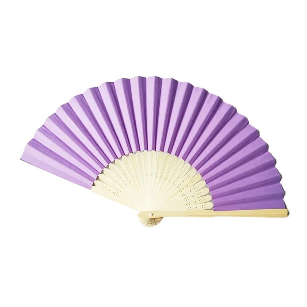 Jobaojiang Customizable Folding Paper Fans – Personalized(5121 No Personalise,40PCS)