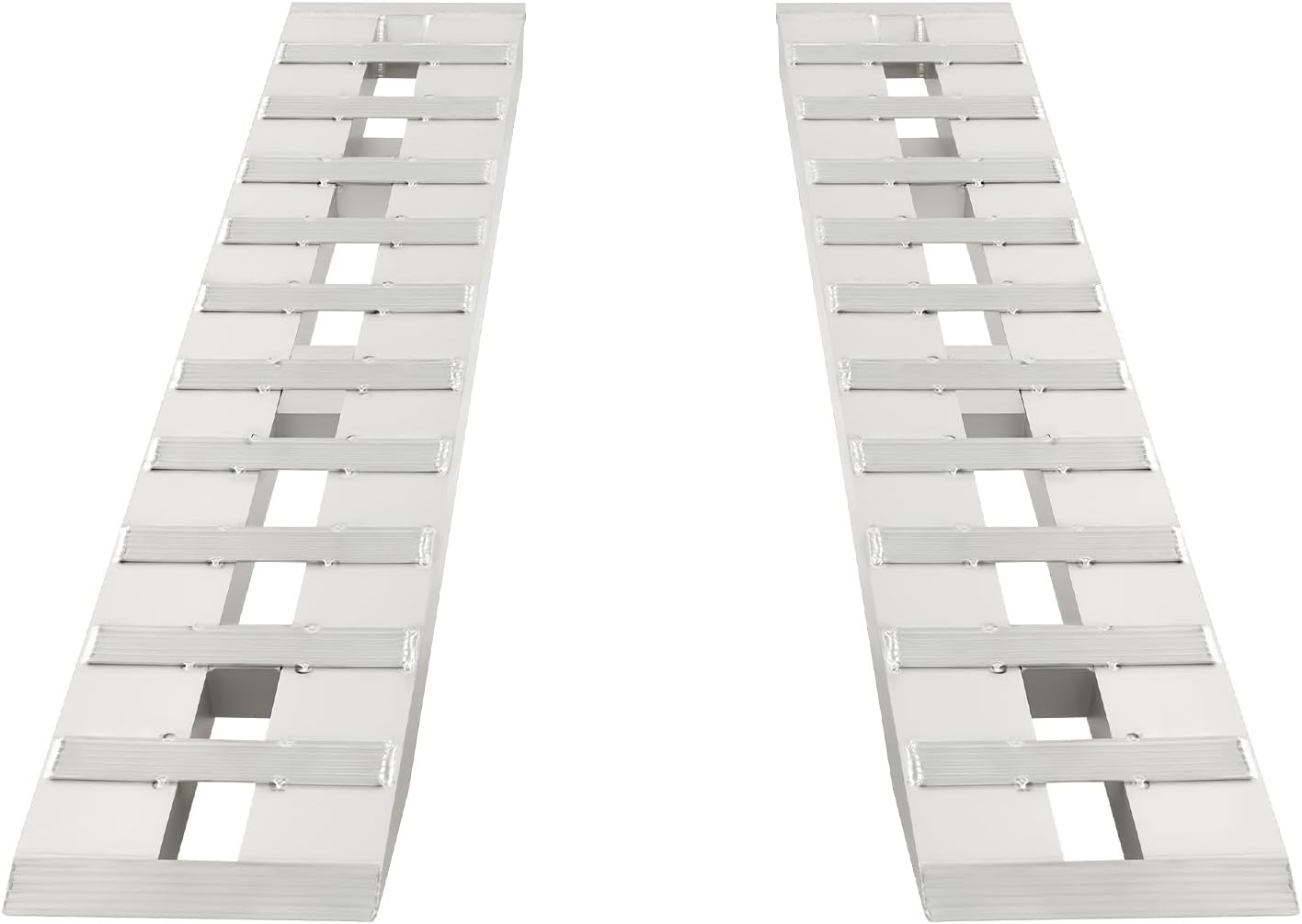 Juego de 2 rampas de aluminio para remolque 60x12 pulg 6000 lb miniatura 1