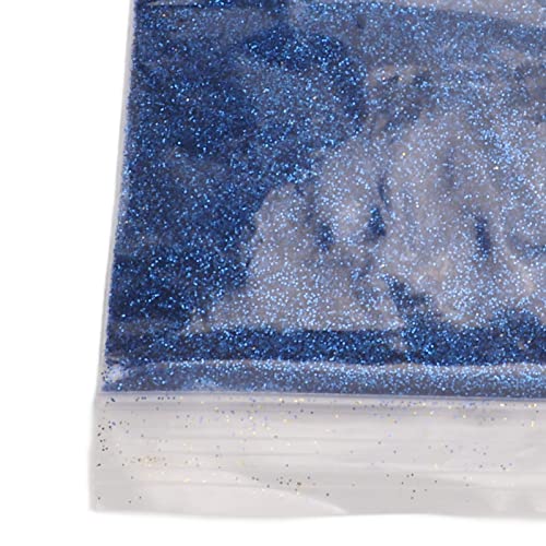 Feine Glitter Craft Glitter Glitzerpuder Bunte Glitzerpuder Glitzer Pulver zum Basteln und Verzieren von Karten für Dekoration Karten Papier Nagelkunst(Blau)