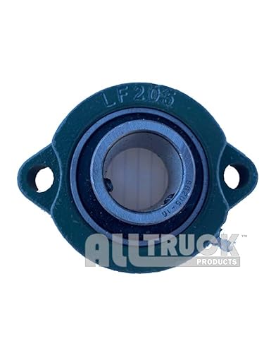 LF205 SB205-16 Brida de 2 pernos para cojinete de repuesto de eje de 1 pulgada con patrón de pernos de centro a centro de 3 pulgadas para kits de