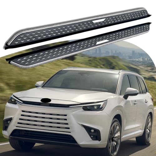 2Pcs Running Board Side Step Nerf Bar Stairs para Lexus TX 2024