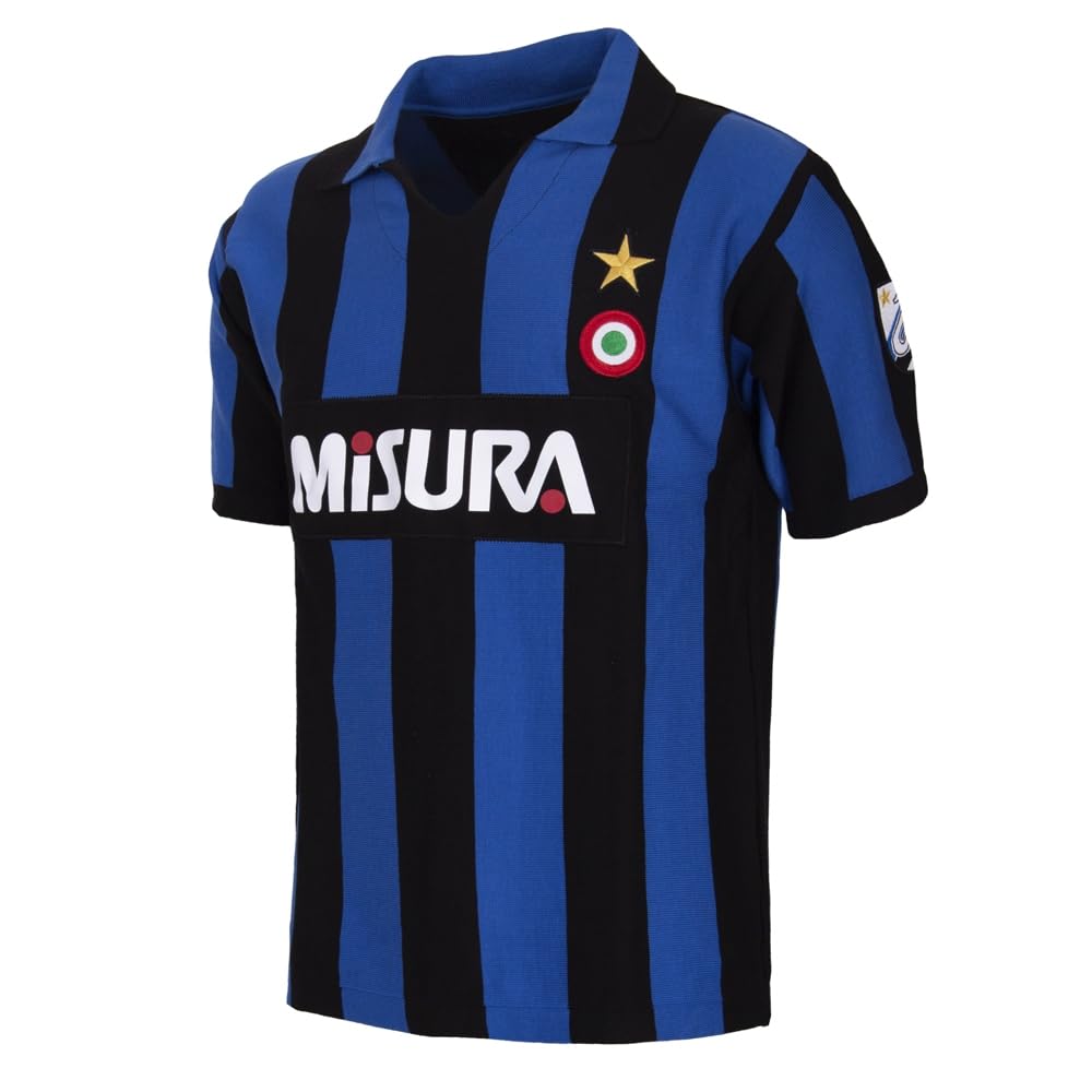 COPA - Maglia retrò - Calcio - Uomo - Inter Milan 1982/83 - Blu- Taglia M