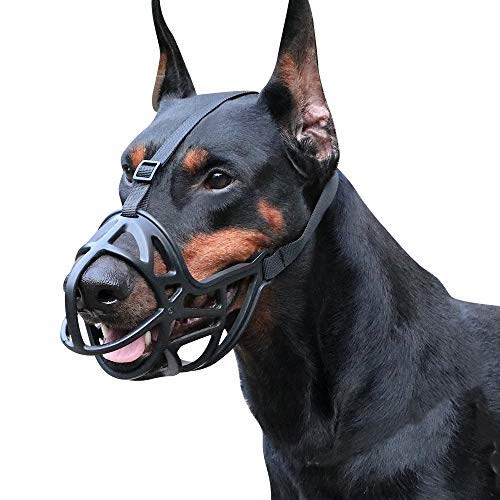 Reviews for KITAINE Dog Muzzle, Soft Humane Rubber Basket Muzzle