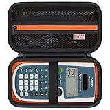 Cet étui pour calculatrice TI-34 est doté d'une doublure en tissu antistatique et d'une couche antichoc. La mallette de transport rigide absorbe efficacement les chocs et réduit les dommages causés par les coups accidentels, tout en protégeant votre calculatrice scientifique.