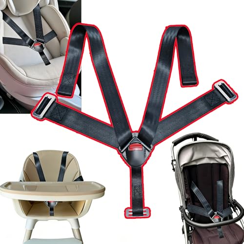 Image of Universal 5 Point Seat Chest Harness Clip and Seat Chest Harness Clip Buckle Replacement Trend Adjustable Guard