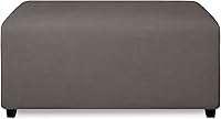Vista 25 de PureFit Funda otomana rectangular de ajuste suave superelástica, para taburete de pies y muebles de almacenamiento plegables para sala de estar