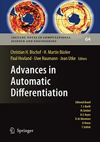 ADVANCES IN AUTOMATIC DIFFERENTIATION (PB 2008): 64 (Lecture Notes in Computational Science and Engineering) view 2