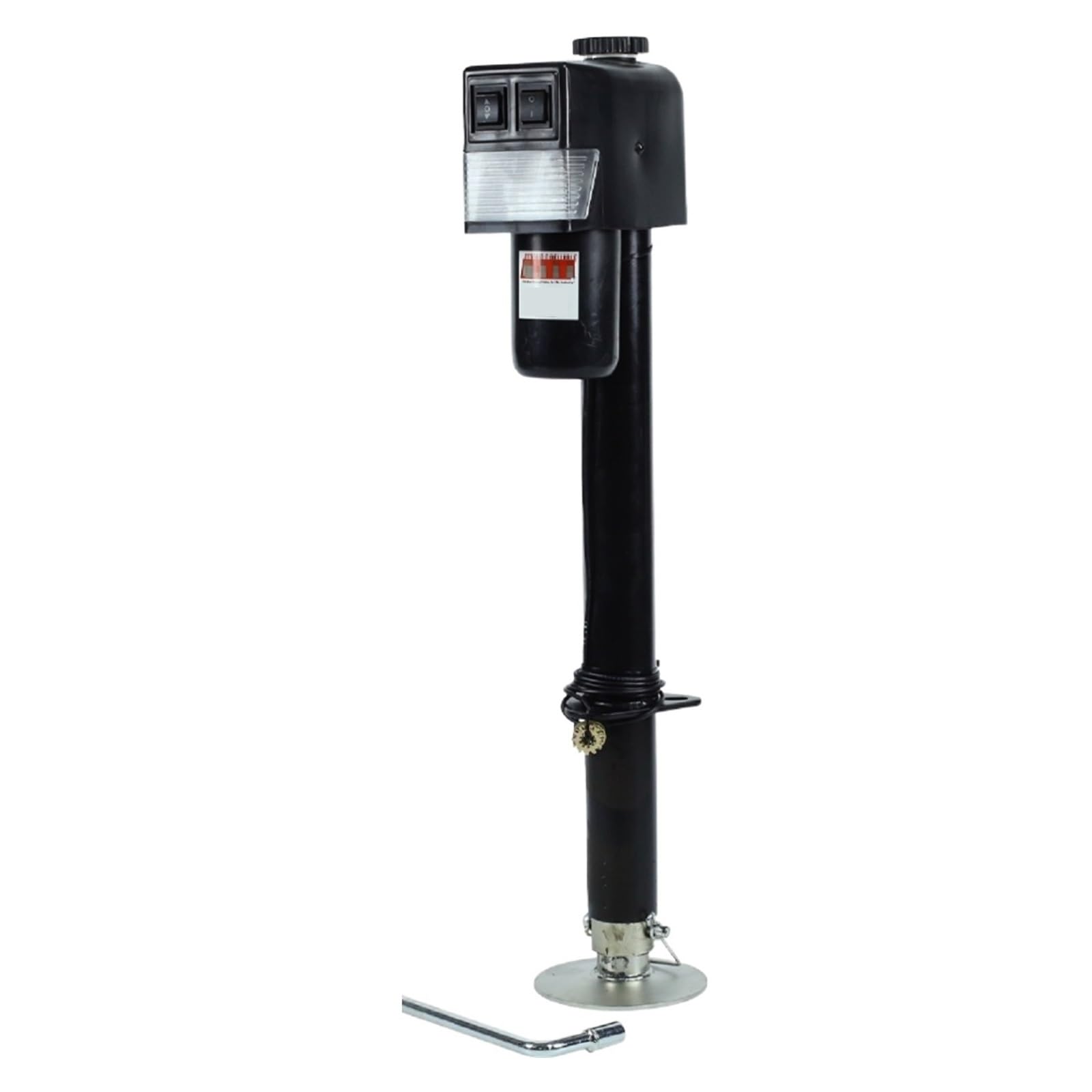 Support De Stationnement Électrique for Camping-Car, 1600KG/3500lb, 12V, Cric Remorque, Accessoires Levage Rapide Et SûR
