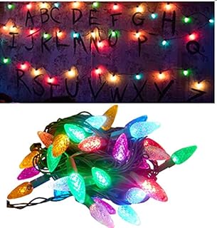 Vercico String Lights Christmas Tree Lights Multicoloured Battery Indoor/Outdoor Christmas Decoration Lights (Lights)
