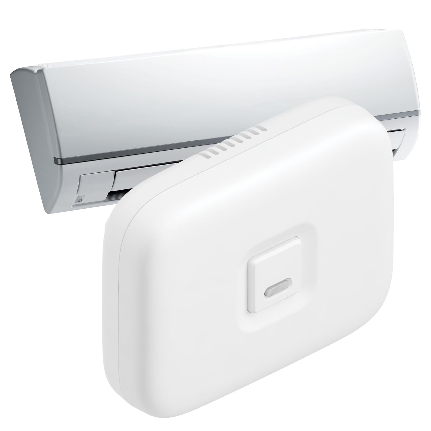 NodOn - Zigbee 3.0 Controlador IR para Aire Acondicionado - Domotizar Aire Acondicionado Inteligente - On/Off, Uso Simultaneo Mando Original - Compatible Home Assistant, Z2M, Homey y ZHA