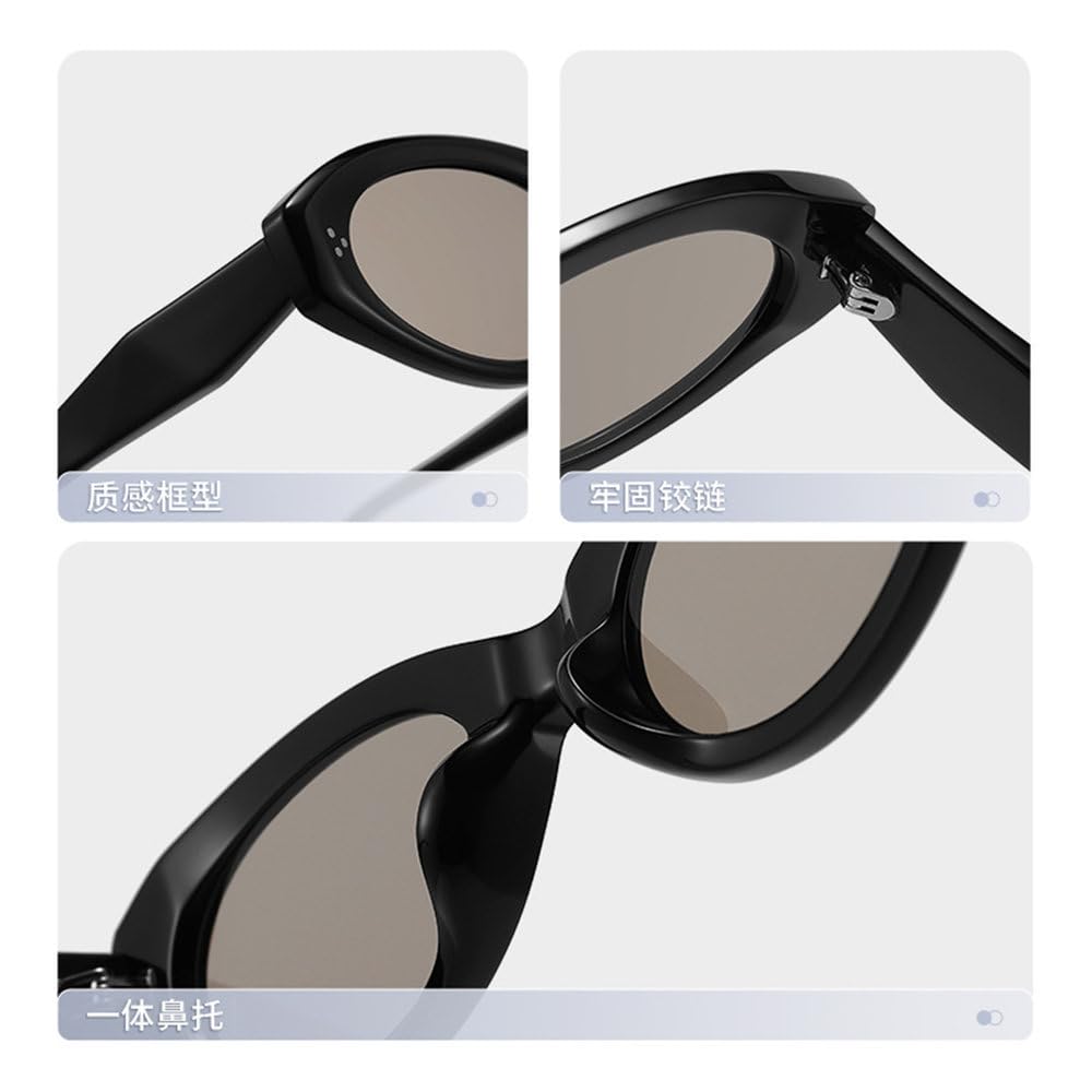 Stylowe, nylonowe okulary przeciwsłoneczne Cat-Eye z polaryzacją o wysokiej rozdzielczości, damskie, do podróży, fotografii ulicznej, jazdy samochodem, z filtrem UV400