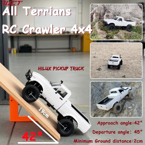 Image of YUCT WPL C24-1 RC Rock Crawler 4x4 with 3 Batteries