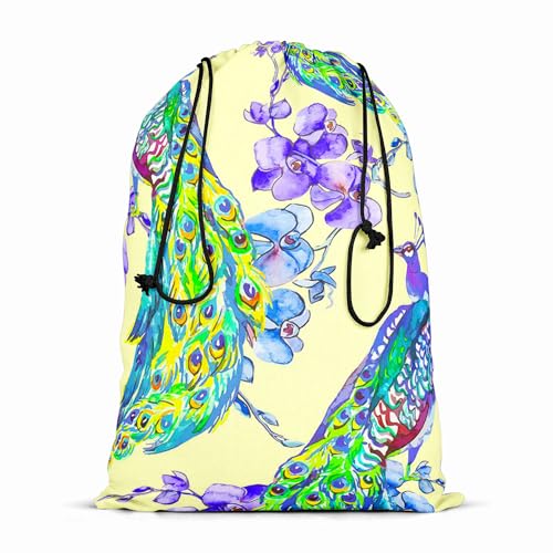 Image of ArtzFolio Tropical Pattern D2 | Reusable Sack Bag | Bag for Gym, Storage, Vegetable & Travel