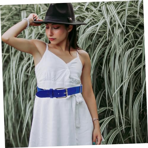 Adjustable Stretch Imitation Leather Baseball Belt for Men and Youth Softball Protective Belt for Outdoor Sports and Activities3