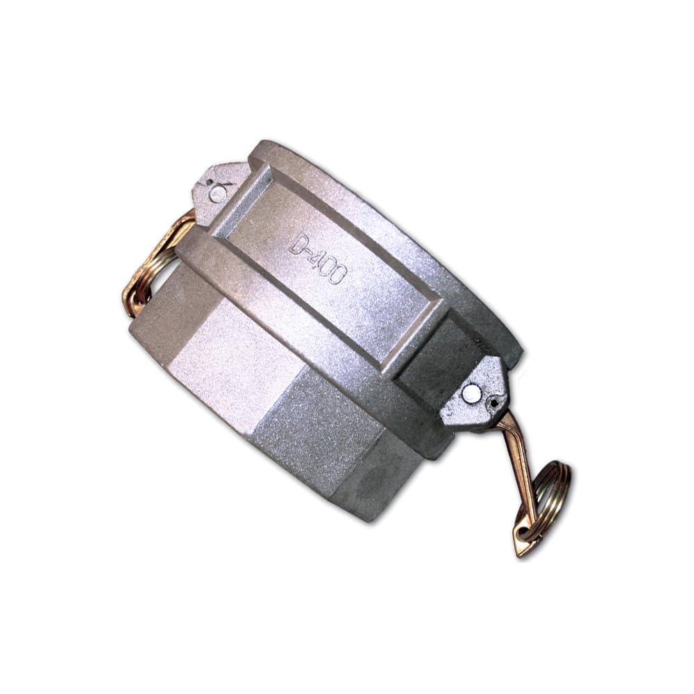 Camlock Aluminium Type D - BSP Thread - Cam & Groove Quick Coupling - 3/4" to 4" (3 Inch)