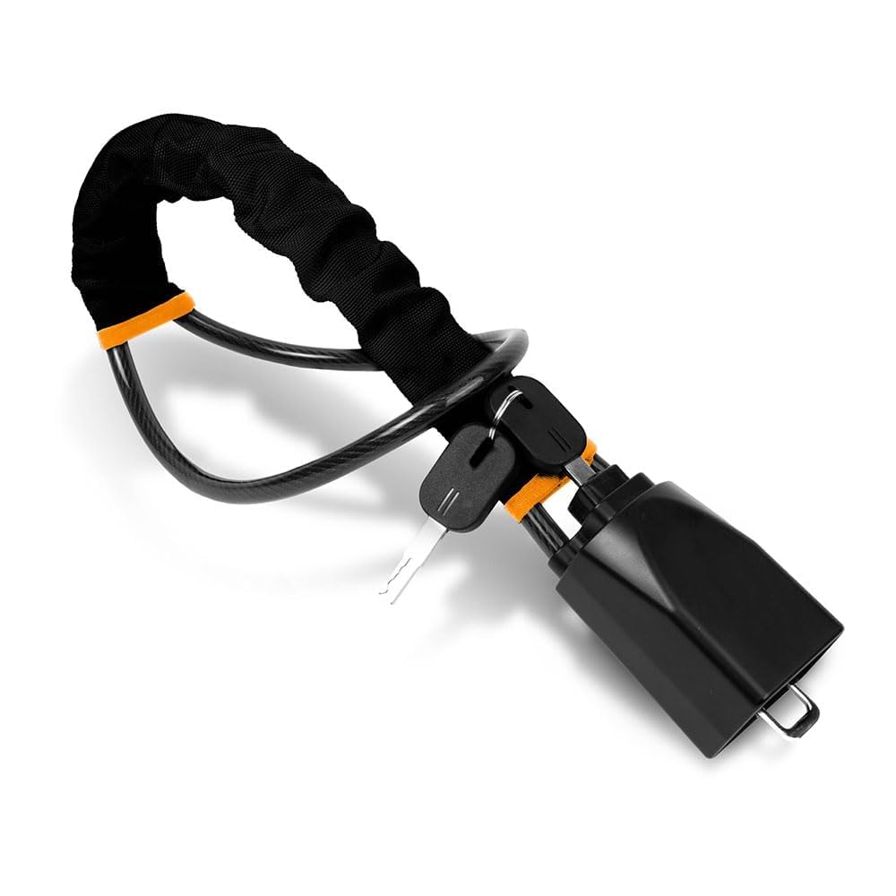 AWCYRHI Steering Wheel Lock, for Hyundai Kona EV 2019 2020 2021 2022 2023 Car Steering Wheel Locks,Car Steering Wheel Lock Anti-Theft Device, High Visibility, Quick Install,Black